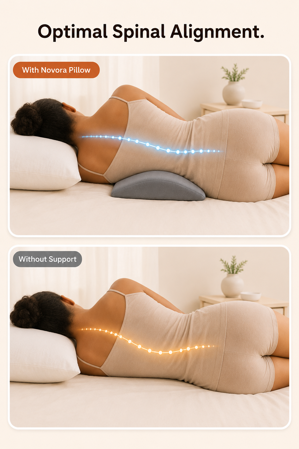 Novora Lumbar Support Pillow